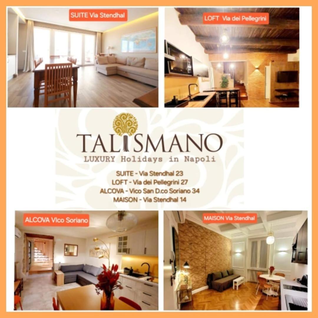 Talismano Luxury Suite & Loft & Alcova & Maison Napoli Dış mekan fotoğraf